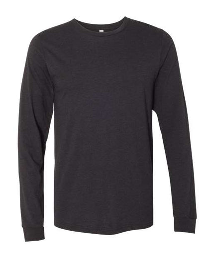 BELLA + CANVAS Heather CVC Long Sleeve Tee