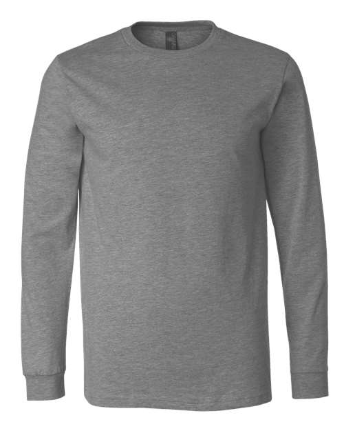 BELLA + CANVAS Heather CVC Long Sleeve Tee