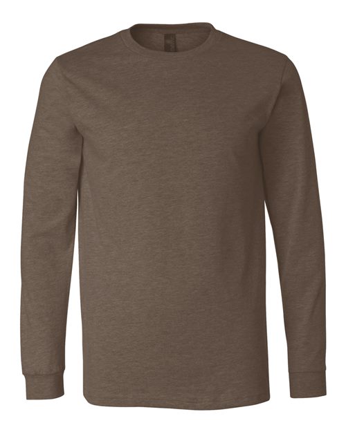 BELLA + CANVAS Heather CVC Long Sleeve Tee