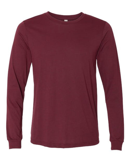 BELLA + CANVAS Heather CVC Long Sleeve Tee