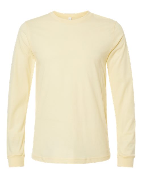 BELLA + CANVAS Heather CVC Long Sleeve Tee