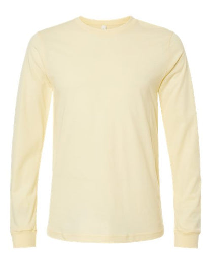 BELLA + CANVAS Heather CVC Long Sleeve Tee