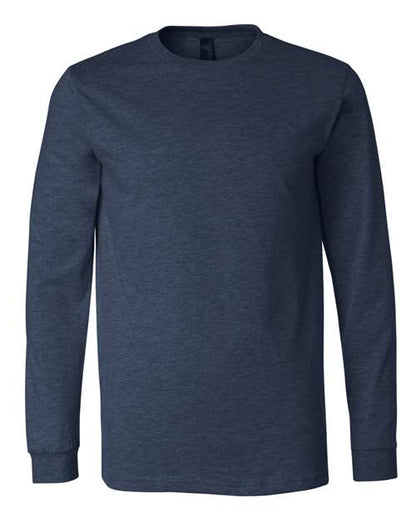 BELLA + CANVAS Heather CVC Long Sleeve Tee