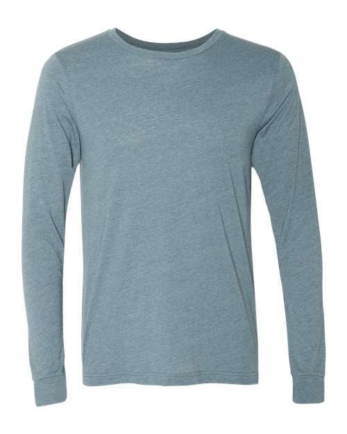 BELLA + CANVAS Heather CVC Long Sleeve Tee