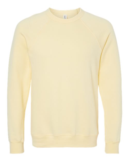 BELLA + CANVAS Sponge Fleece Raglan Crewneck Sweatshirt