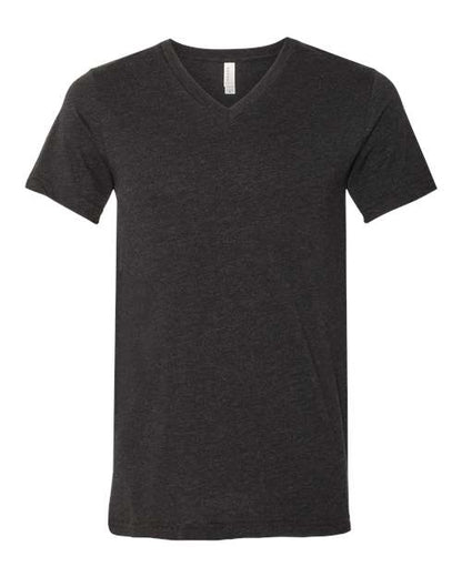 BELLA + CANVAS Heather CVC V-Neck Tee