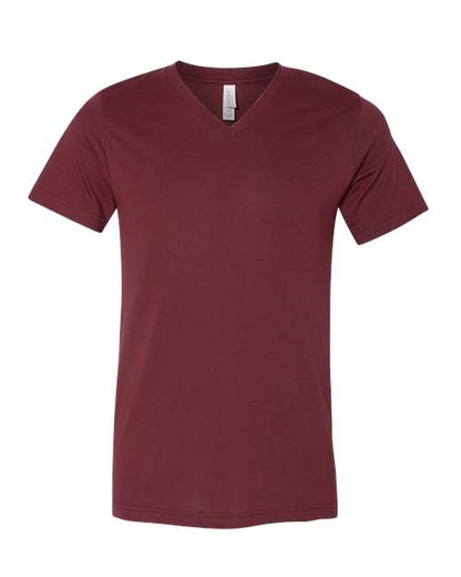 BELLA + CANVAS Heather CVC V-Neck Tee