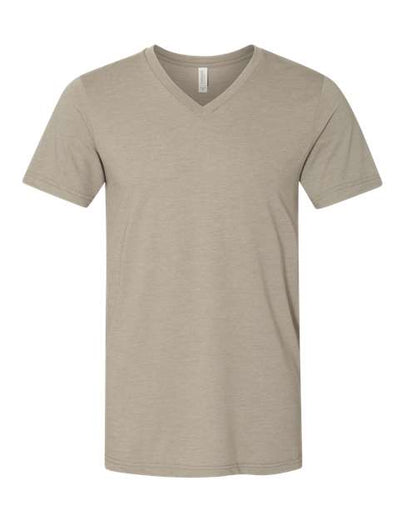 BELLA + CANVAS Heather CVC V-Neck Tee