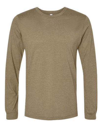 BELLA + CANVAS Heather CVC Long Sleeve Tee