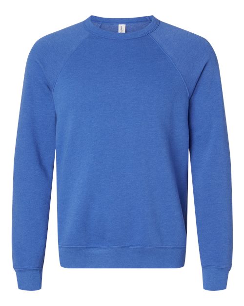 BELLA + CANVAS Sponge Fleece Raglan Crewneck Sweatshirt