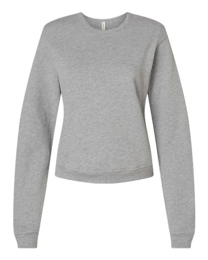 BELLA + CANVAS Women's Sponge Fleece Classic Crewneck Sweatshirt