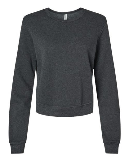 BELLA + CANVAS Women's Sponge Fleece Classic Crewneck Sweatshirt