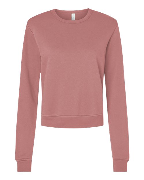 BELLA + CANVAS Women's Sponge Fleece Classic Crewneck Sweatshirt