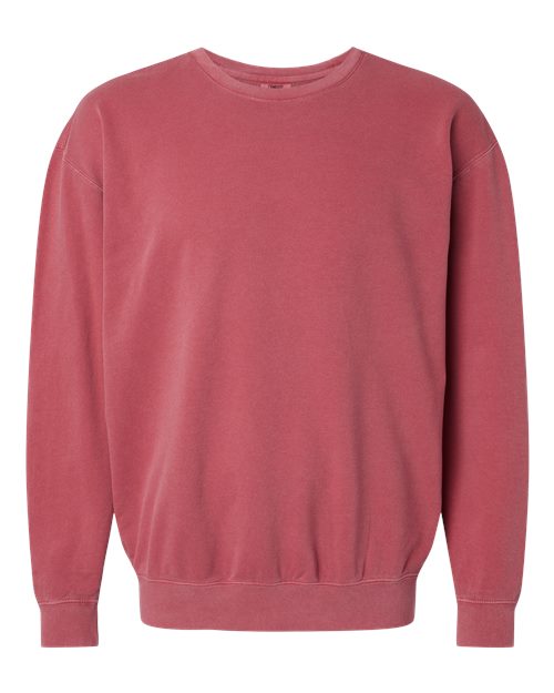 Comfort Colors Garment-Dyed Lightweight Fleece Crewneck Sweatshirt