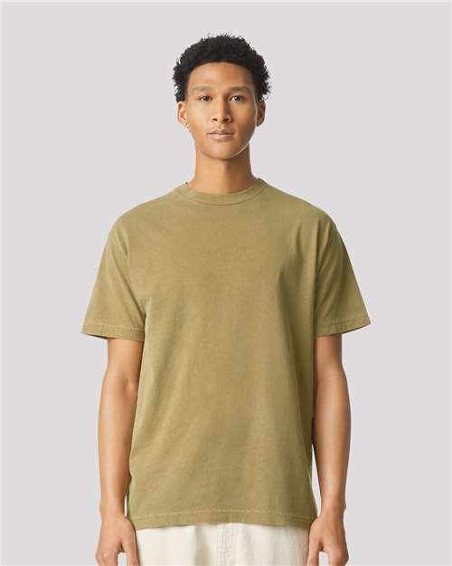 American Apparel Garment-Dyed Heavyweight Cotton Tee