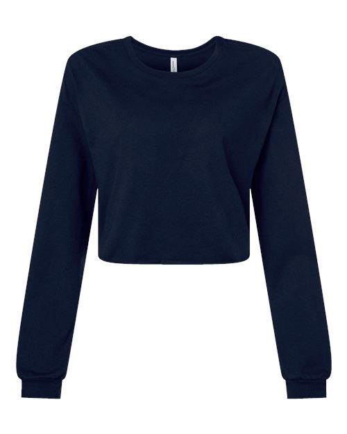 BELLA + CANVAS FWD Fashion Women's Crop Long Sleeve Tee