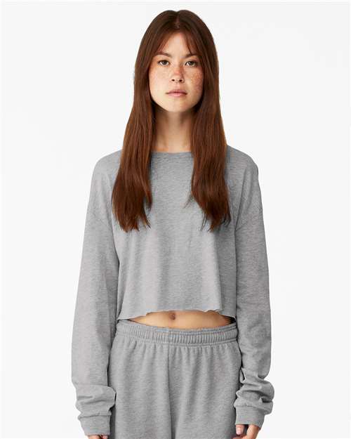 BELLA + CANVAS FWD Fashion Women's Crop Long Sleeve Tee