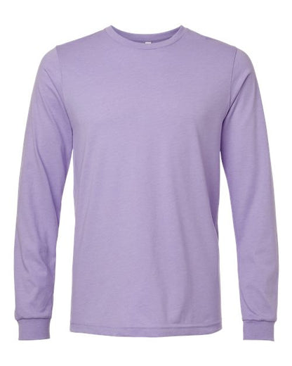 BELLA + CANVAS Heather CVC Long Sleeve Tee