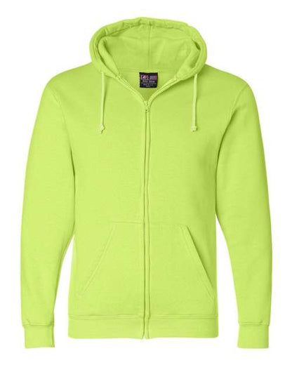 Bayside USA-Made Full-Zip Hooded Sweatshirt