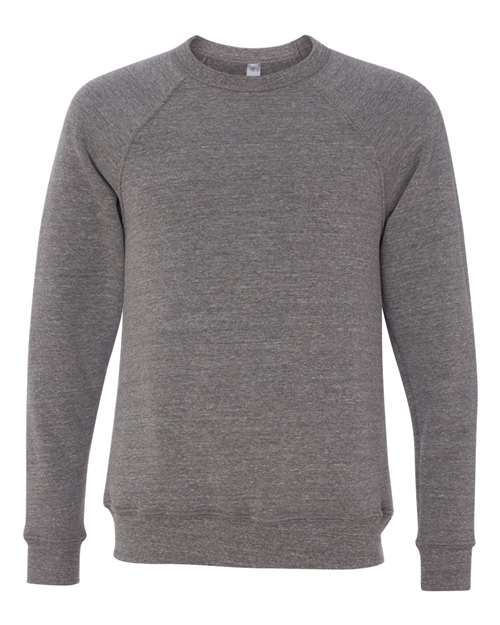 BELLA + CANVAS Sponge Fleece Raglan Crewneck Sweatshirt