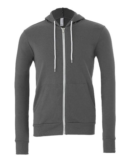 BELLA + CANVAS Sponge Fleece Full-Zip Hoodie