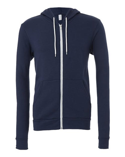 BELLA + CANVAS Sponge Fleece Full-Zip Hoodie