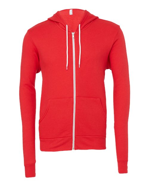 BELLA + CANVAS Sponge Fleece Full-Zip Hoodie