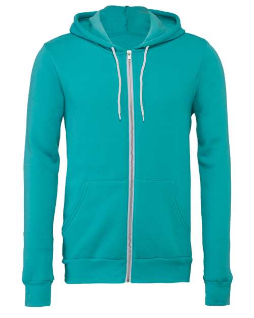 BELLA + CANVAS Sponge Fleece Full-Zip Hoodie