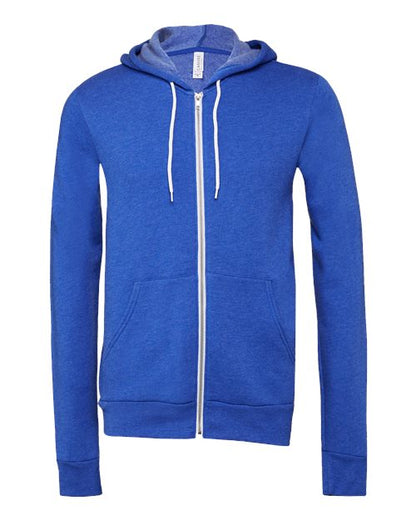 BELLA + CANVAS Sponge Fleece Full-Zip Hoodie