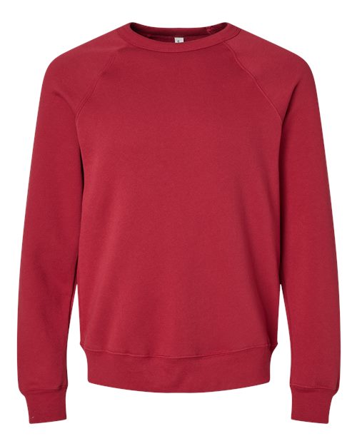 BELLA + CANVAS Sponge Fleece Raglan Crewneck Sweatshirt