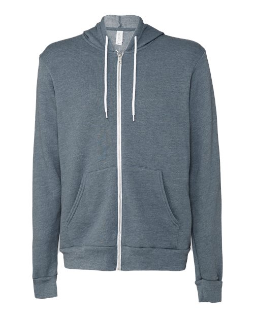 BELLA + CANVAS Sponge Fleece Full-Zip Hoodie