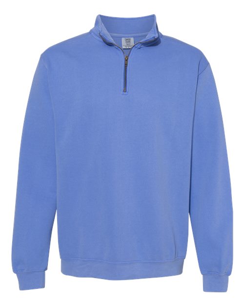 Comfort Colors Garment-Dyed Quarter Zip Sweatshirt