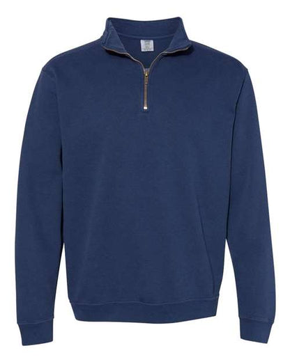 Comfort Colors Garment-Dyed Quarter Zip Sweatshirt