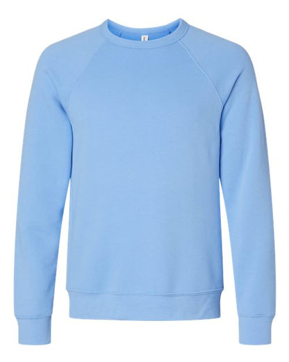 BELLA + CANVAS Sponge Fleece Raglan Crewneck Sweatshirt