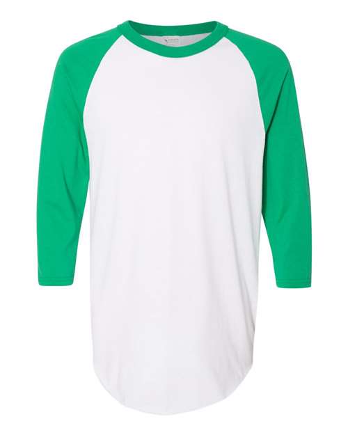 Augusta Sportswear Three-Quarter Raglan Sleeve Baseball Jersey