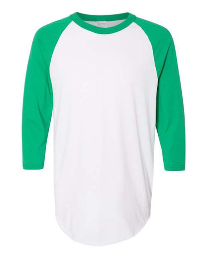 Augusta Sportswear Three-Quarter Raglan Sleeve Baseball Jersey