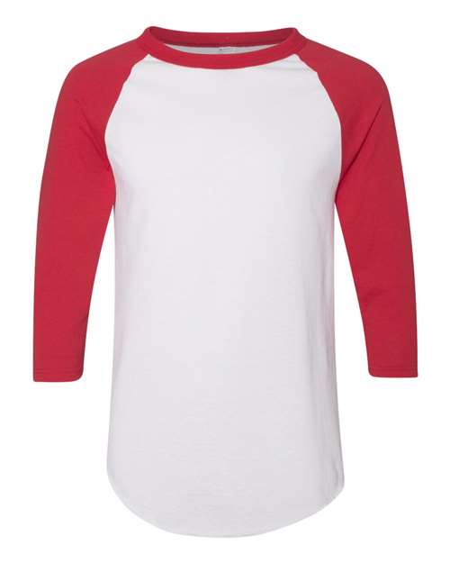 Augusta Sportswear Three-Quarter Raglan Sleeve Baseball Jersey