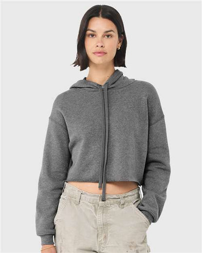 BELLA + CANVAS Women's Crop Fleece Hoodie