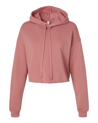 BELLA + CANVAS Women's Crop Fleece Hoodie