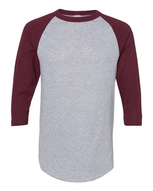 Augusta Sportswear Three-Quarter Raglan Sleeve Baseball Jersey