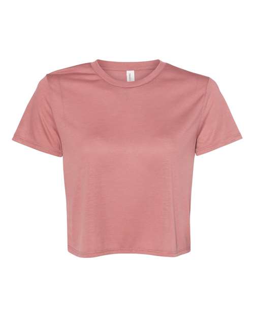 BELLA + CANVAS Women’s Flowy Crop Tee