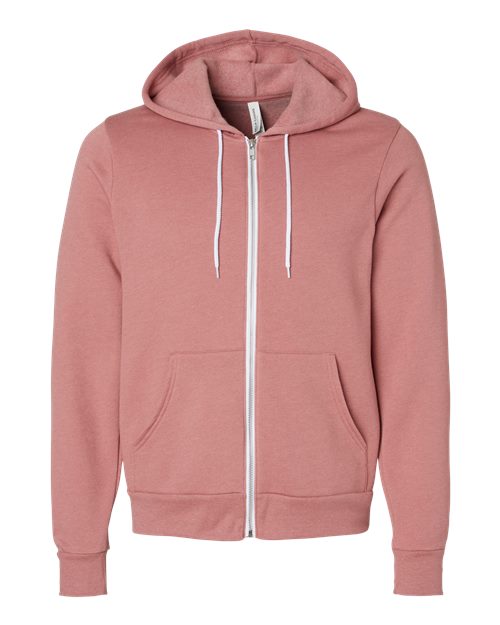 BELLA + CANVAS Sponge Fleece Full-Zip Hoodie