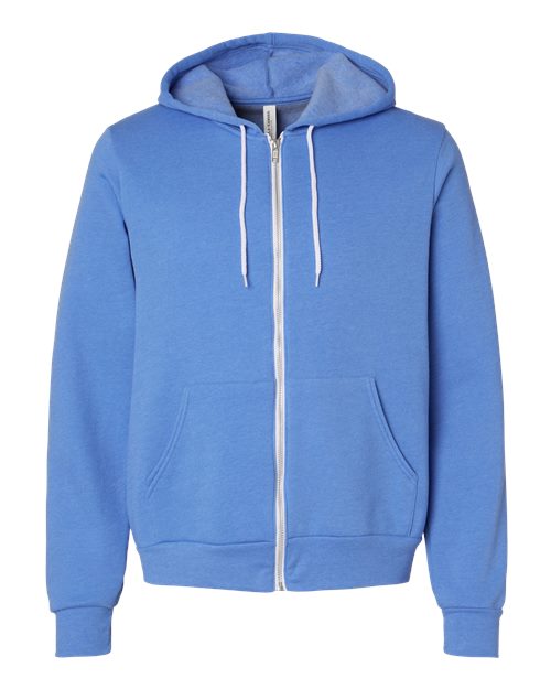 BELLA + CANVAS Sponge Fleece Full-Zip Hoodie