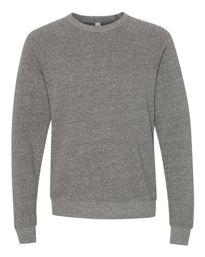 BELLA + CANVAS Sponge Fleece Raglan Crewneck Sweatshirt