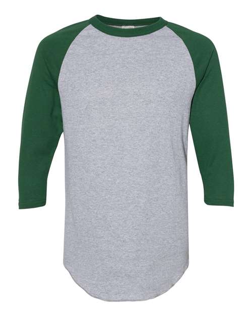 Augusta Sportswear Three-Quarter Raglan Sleeve Baseball Jersey