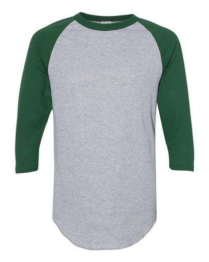 Augusta Sportswear Three-Quarter Raglan Sleeve Baseball Jersey