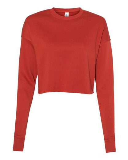 BELLA + CANVAS Women's Crop Crew Fleece