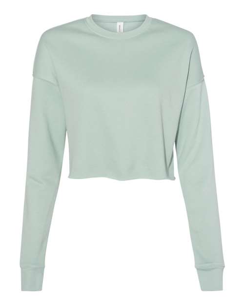 BELLA + CANVAS Women's Crop Crew Fleece