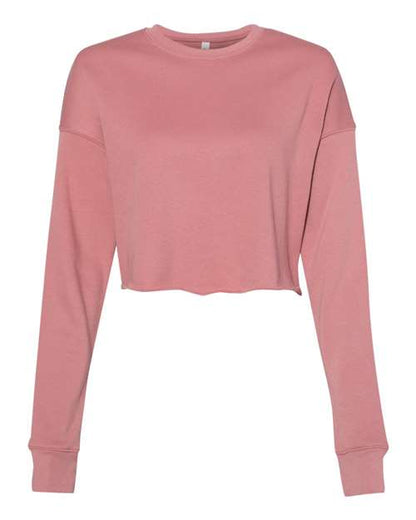 BELLA + CANVAS Women's Crop Crew Fleece