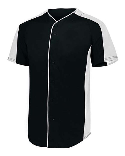 Augusta Sportswear Full Button Baseball Jersey